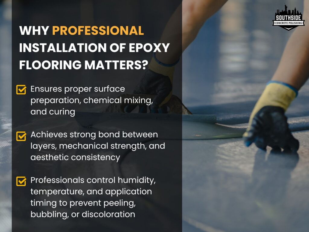 Why Professional Installation of Epoxy Flooring Matters