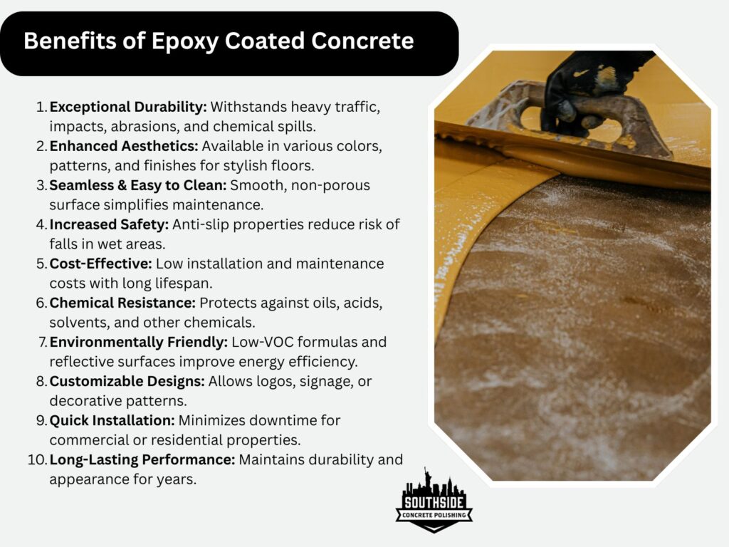 Benefits of Epoxy Coated Concrete