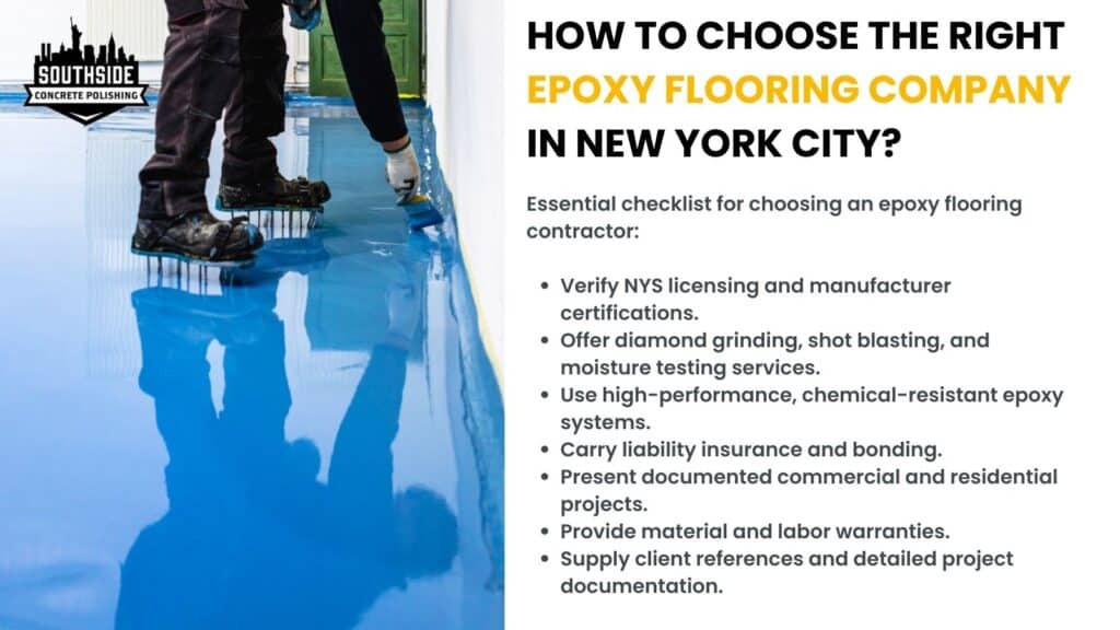 How to Choose the Right Epoxy Flooring Company in New York City