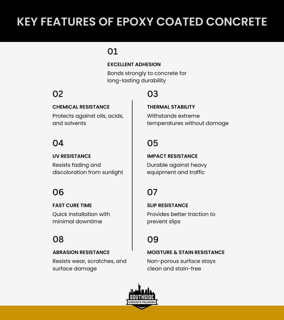 Key Features of Epoxy Coated Concrete