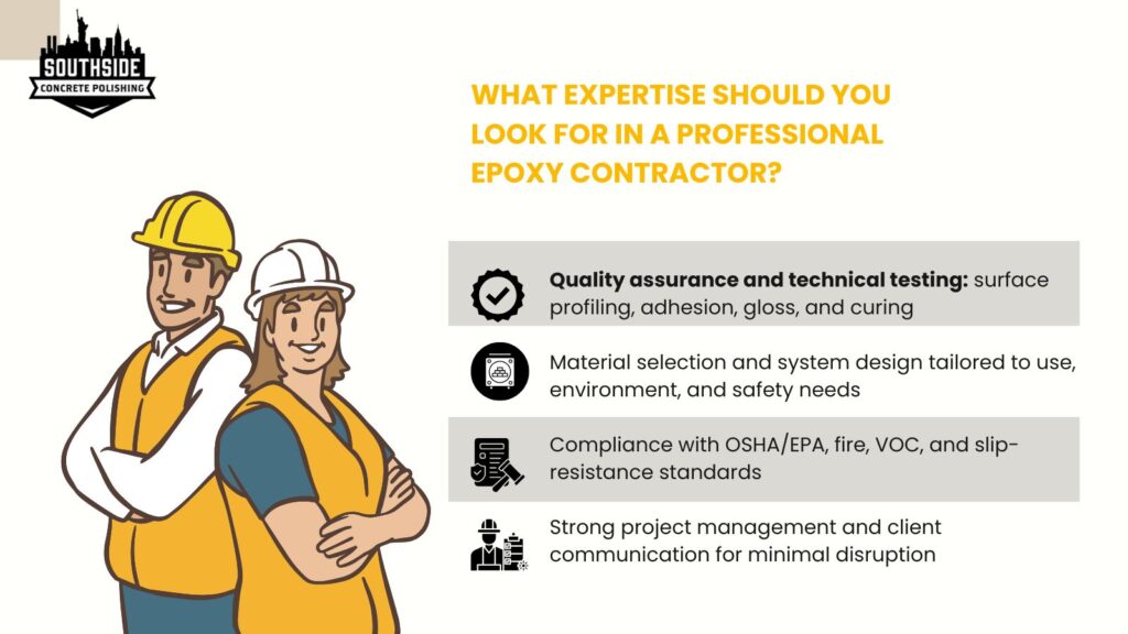 What Expertise Should You Look For in a Professional Epoxy Contractor