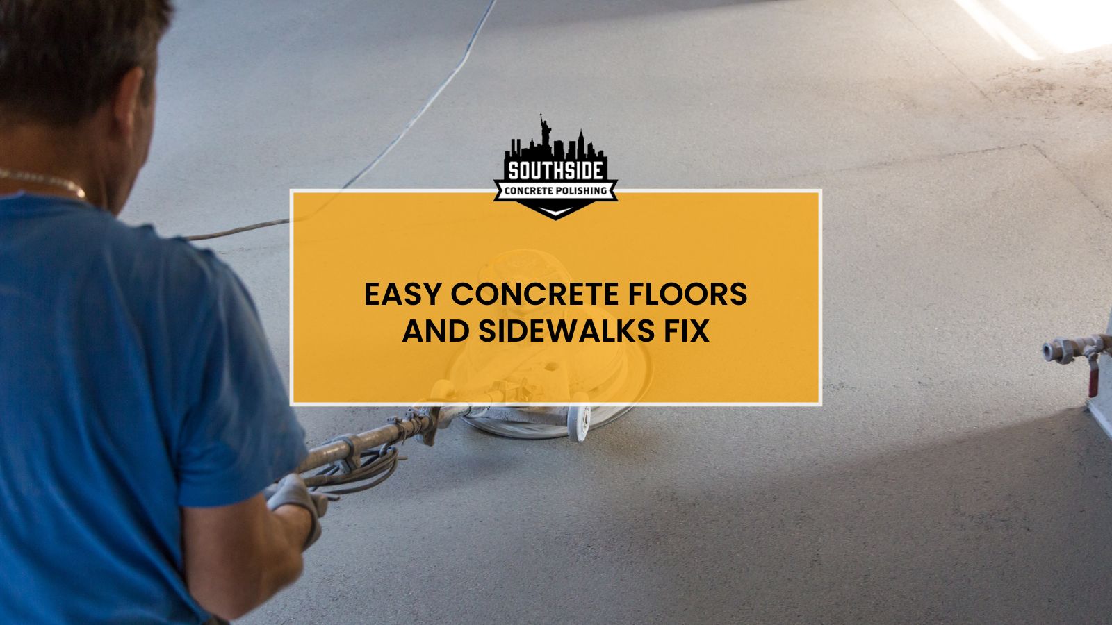 How to Fix Concrete Floors and Sidewalks Easily?