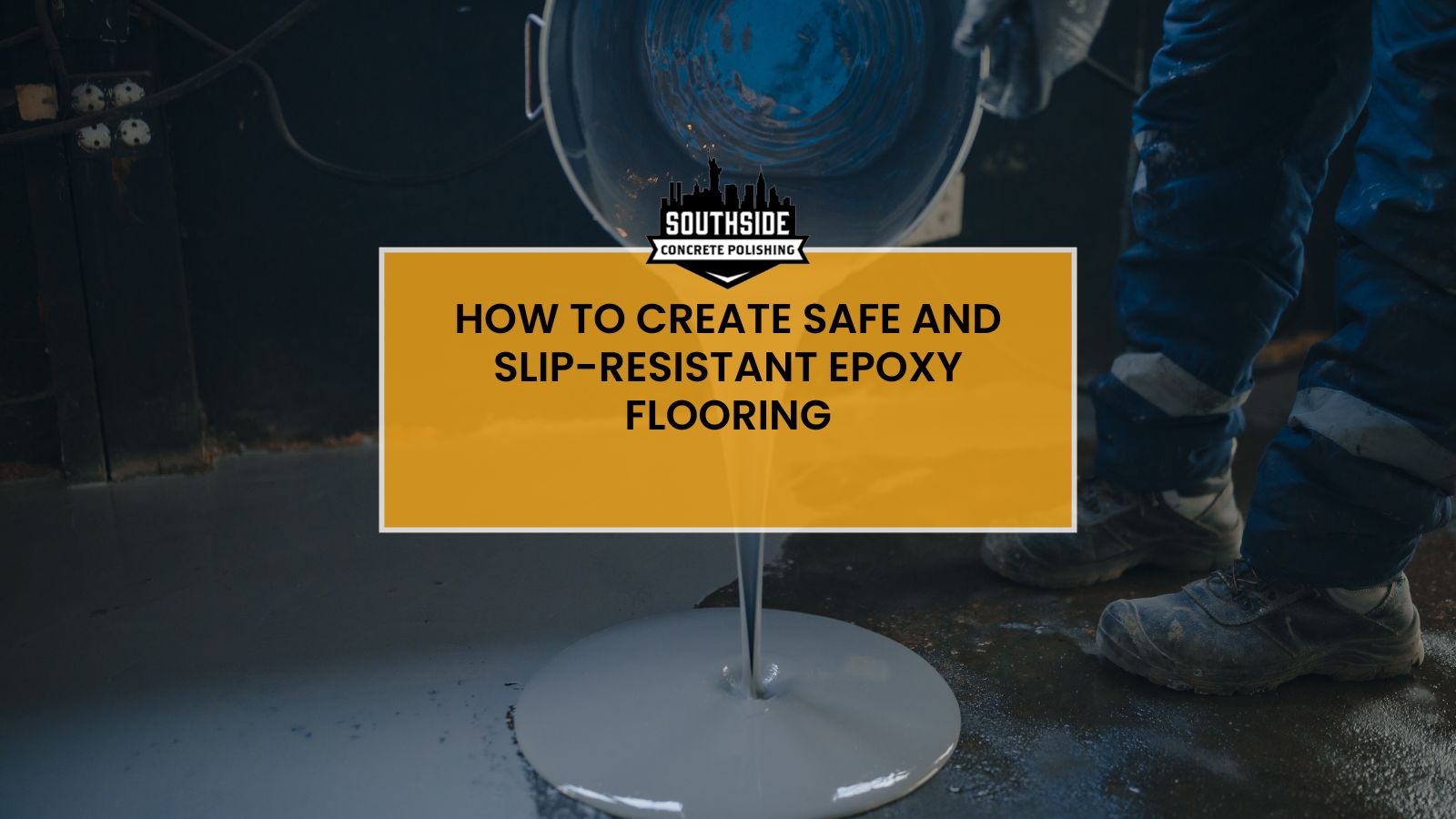 How to Create Safe and Slip-Resistant Epoxy Flooring
