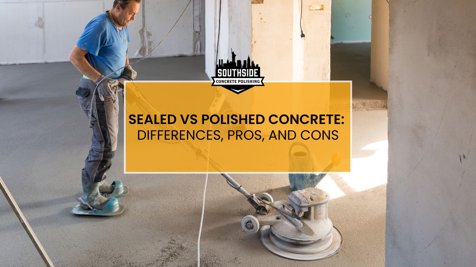 Sealed Vs Polished Concrete: Differences, Pros, and Cons